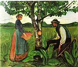 Edvard Munch Fertility 1902 painting